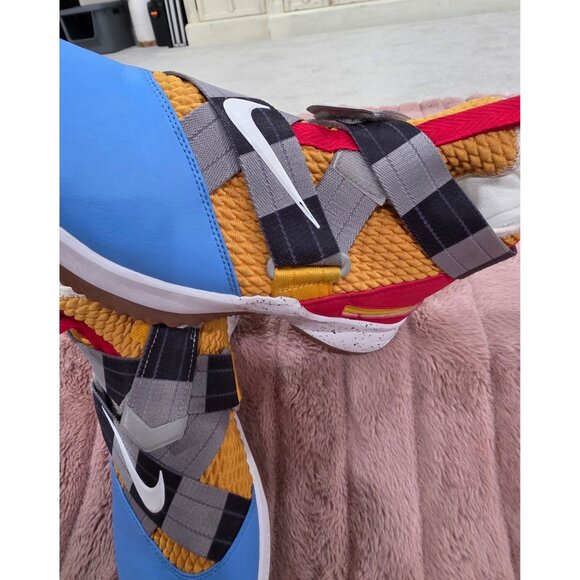 Nike Lebron Soldier 12 Multicolor Basketball Shoes Size 10 EU 44 Yellow/Blue/Red main image 11